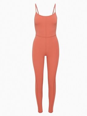 Aritzia Wilfred Scoop-back Divinity Jumpsuit Full Length Coral Size S